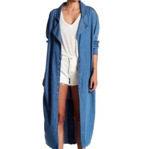 One Teaspoon 'Le Hustle' Denim Duster Jacket